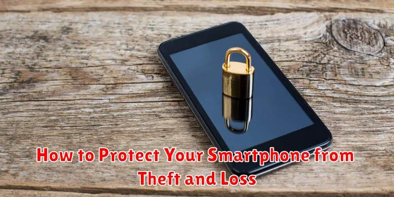 How to Protect Your Smartphone from Theft and Loss