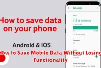 How to Save Mobile Data Without Losing Functionality