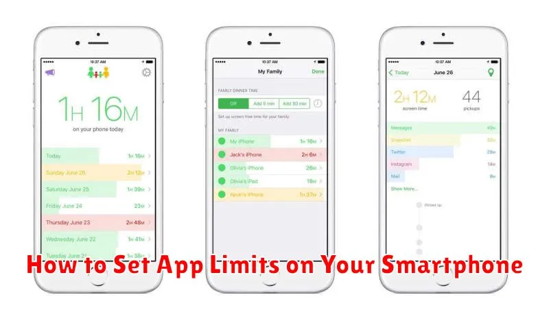 How to Set App Limits on Your Smartphone